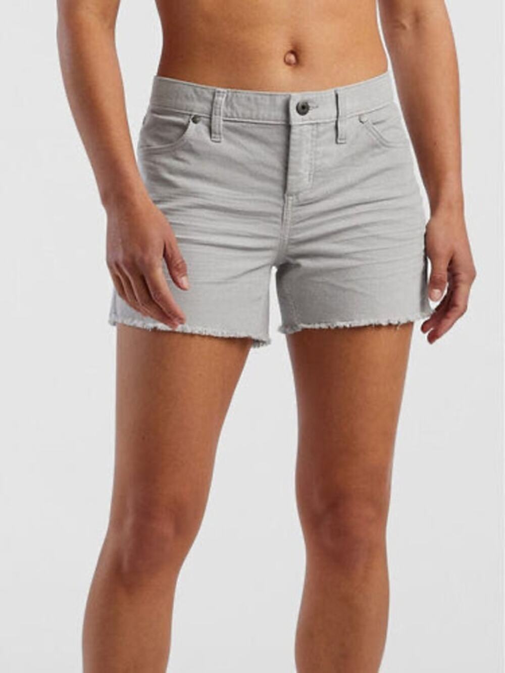 Carve Designs Dogtown Oahu Corduroy Shorts 4" Inseam Quarry Gray Size 6